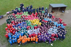 group photos of our Year 7 students at the annual residential