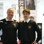 Adam Shewry With Mr Paterson