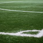 Image of the corner of a football pitch