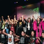 Students performing an ensemble piece from WWRY