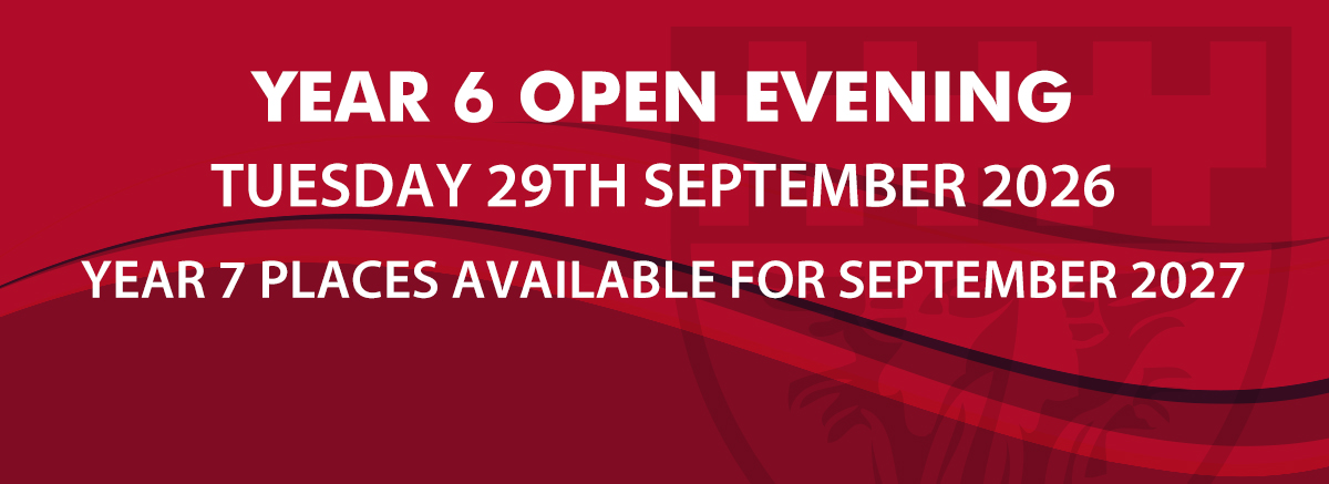 Year 6 Open Evening Tuesday 29th September 5-7pm
